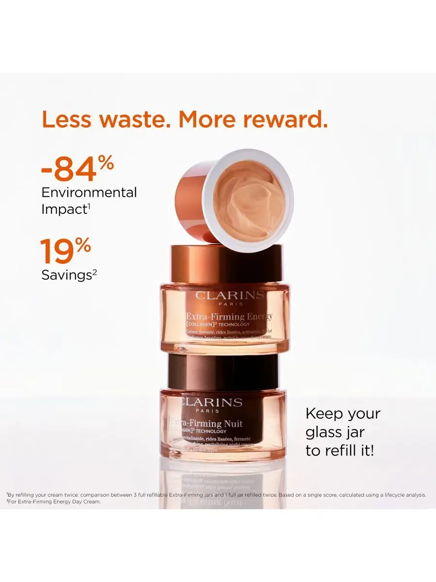 Сыворотка Clarins — Сменный блок увлажняющего крема Extra-Firming Energy Moisturizer — изображение 2 из 10