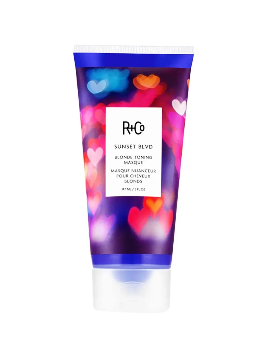 R+Co Тонирующая маска для волос Sunset Blvd Blonde Toning Masque, 140 мл — изображение 1 из 5