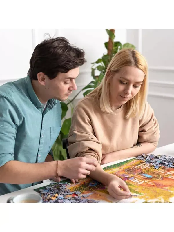 Пазл Premium Plus из 1000 деталей - цветочный рынок в Париже Trefl — изображение 2 из 4