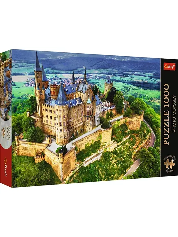 Пазл Premium Plus из 1000 деталей - замок Гогенцоллерн, Германия Trefl