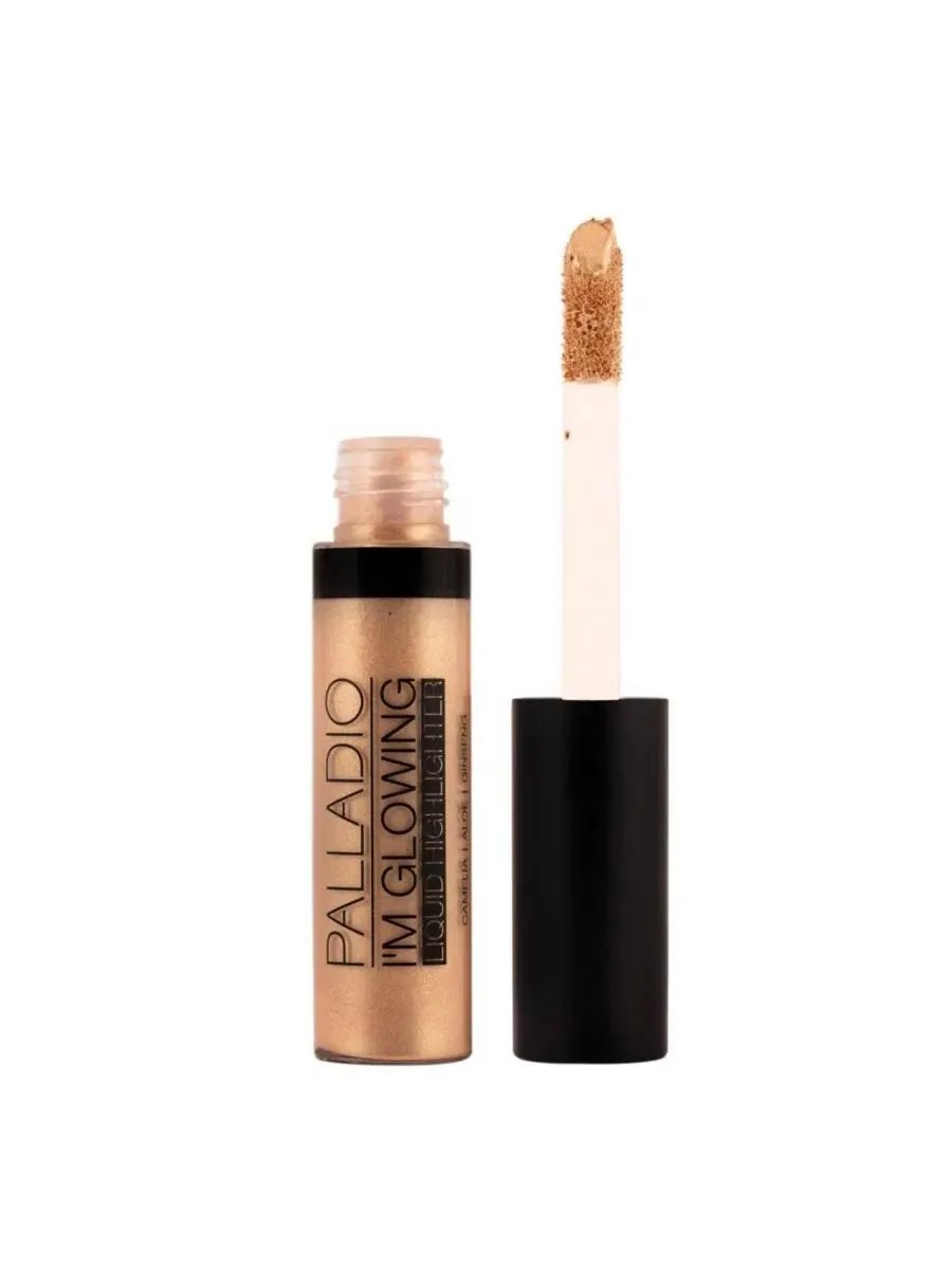 Жидкий хайлайтер с мерцающими пигментами I'm Glowing Palladio, 0.4 oz, 24K — изображение 2 из 3