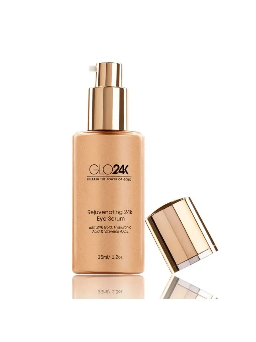 GLO24K Омолаживающий крем и сыворотка для глаз с 24-каратным золотом — изображение 3 из 3