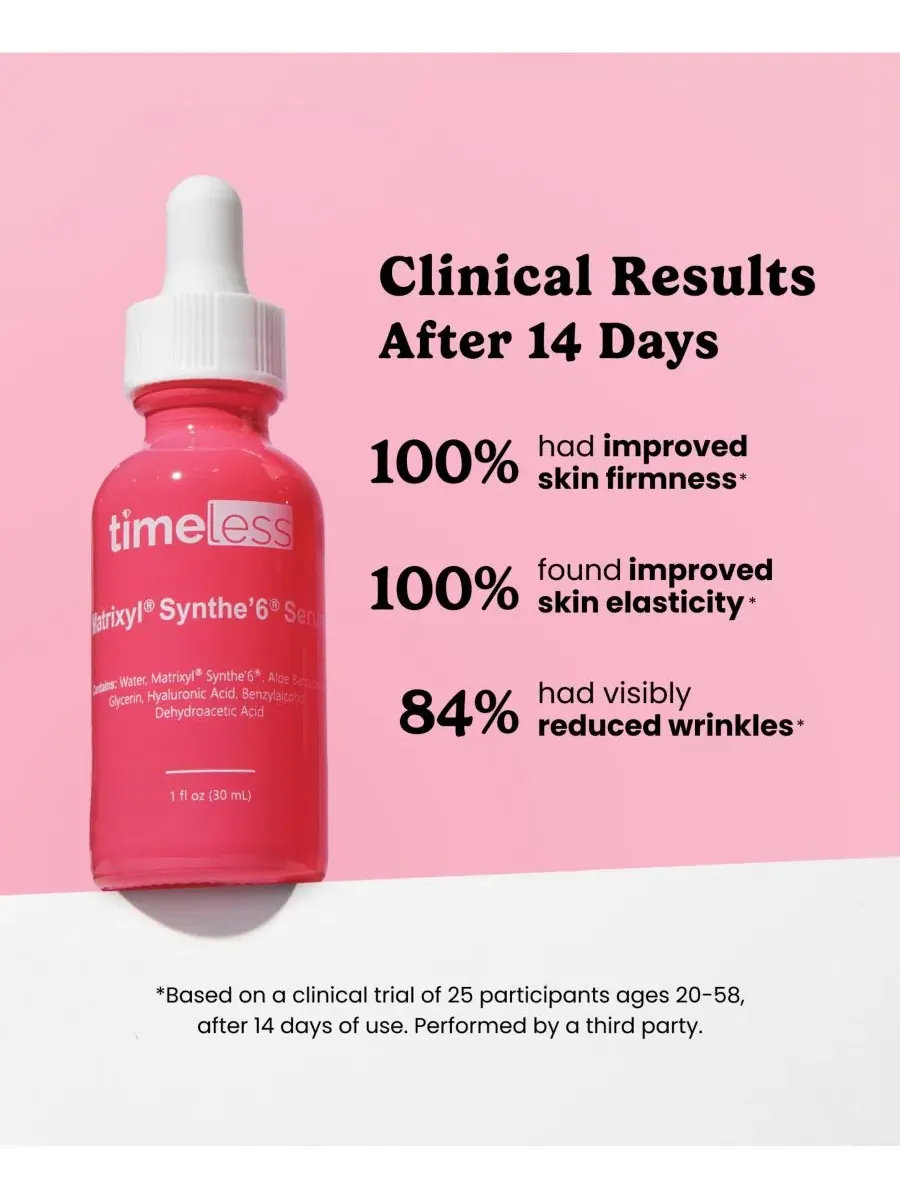 Сыворотка Timeless Skin Care — С пептидом Matrixyl Synthe — изображение 2 из 7