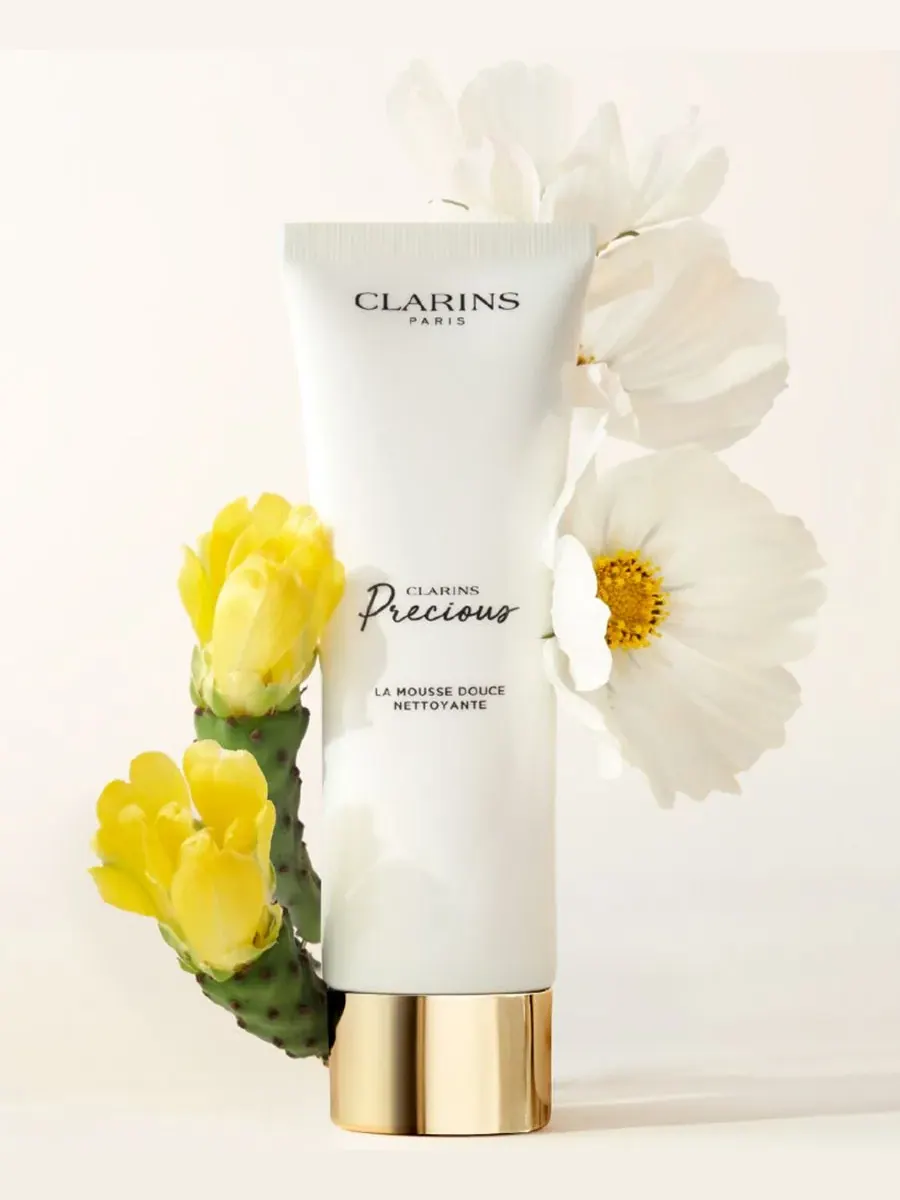Пенка для умывания Clarins — Precious La Mousse Luxury Foaming Face Cleanser — изображение 5 из 8