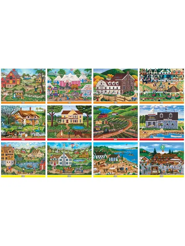 Коллекция пазлов «Шедевры народного искусства» — 12 штук для взрослых Masterpieces Puzzles — изображение 3 из 4