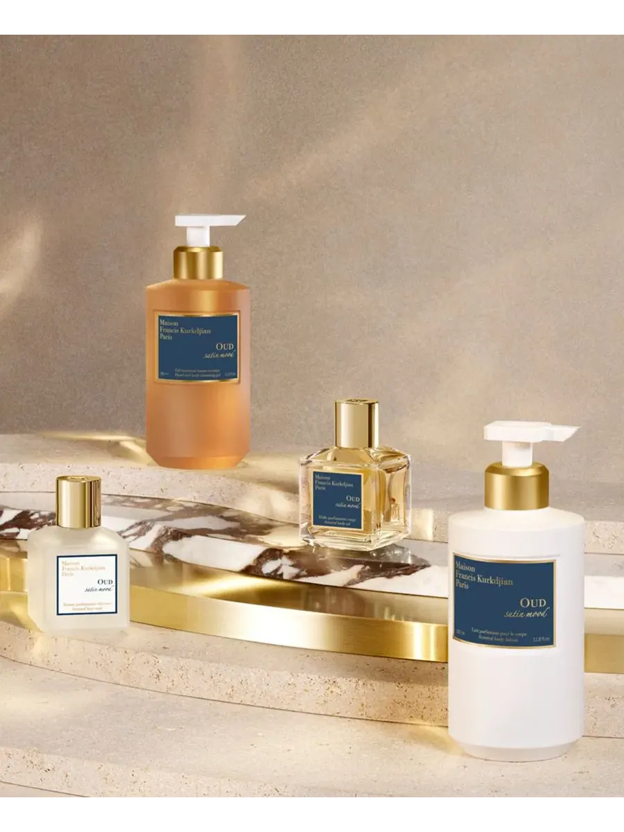 Maison Francis Kurkdjian Ароматизированный лосьон для тела OUD Satin Mood, 11,8 унций — изображение 4 из 4