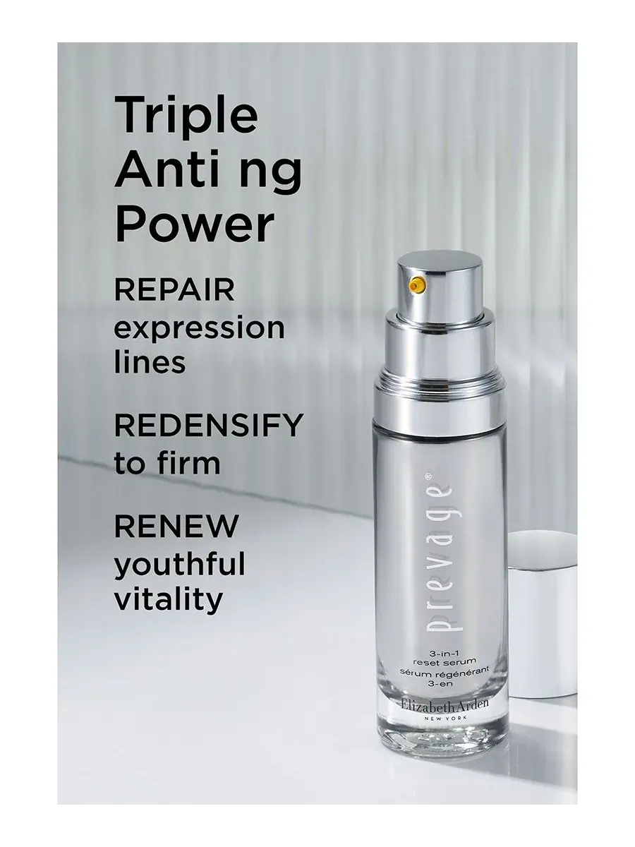 Сыворотка Elizabeth Arden — Для лица PREVAGE -в-1 Reset Serum, 30 мл — изображение 6 из 10