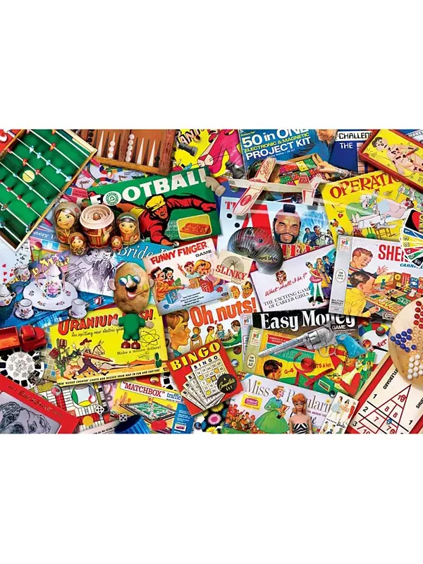 Шедевры воспоминаний - семейный игровой вечер, пазл из 1000 деталей Masterpieces Puzzles — изображение 3 из 3