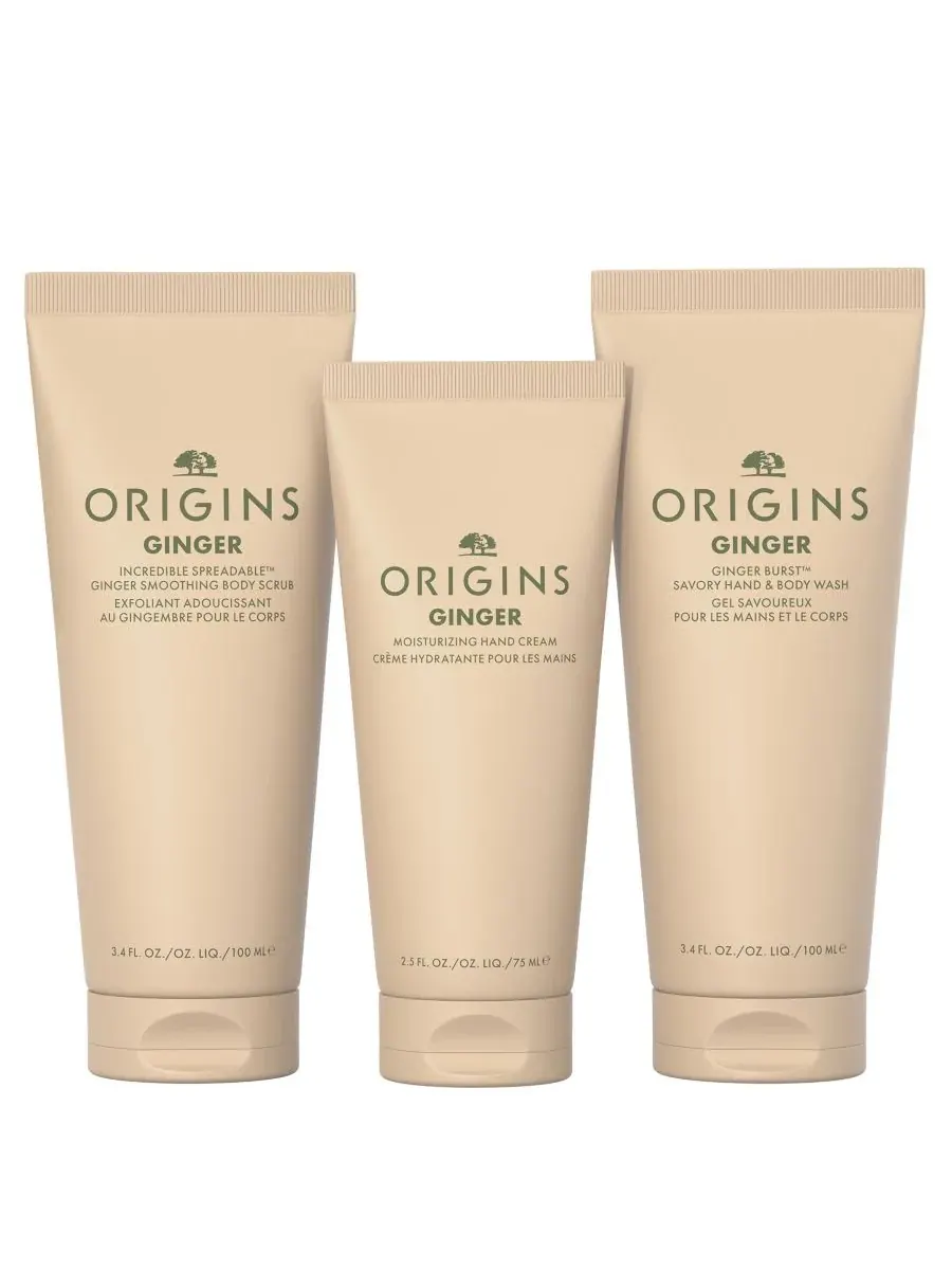 Origins Набор для ванны и тела с имбирем из 3 предметов — изображение 2 из 7