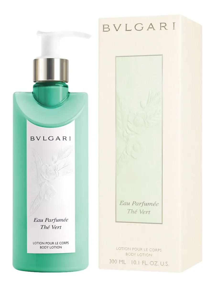 BVLGARI Лосьон для тела Eau Parfumée Thé Vert, 10,1 унции — изображение 2 из 5