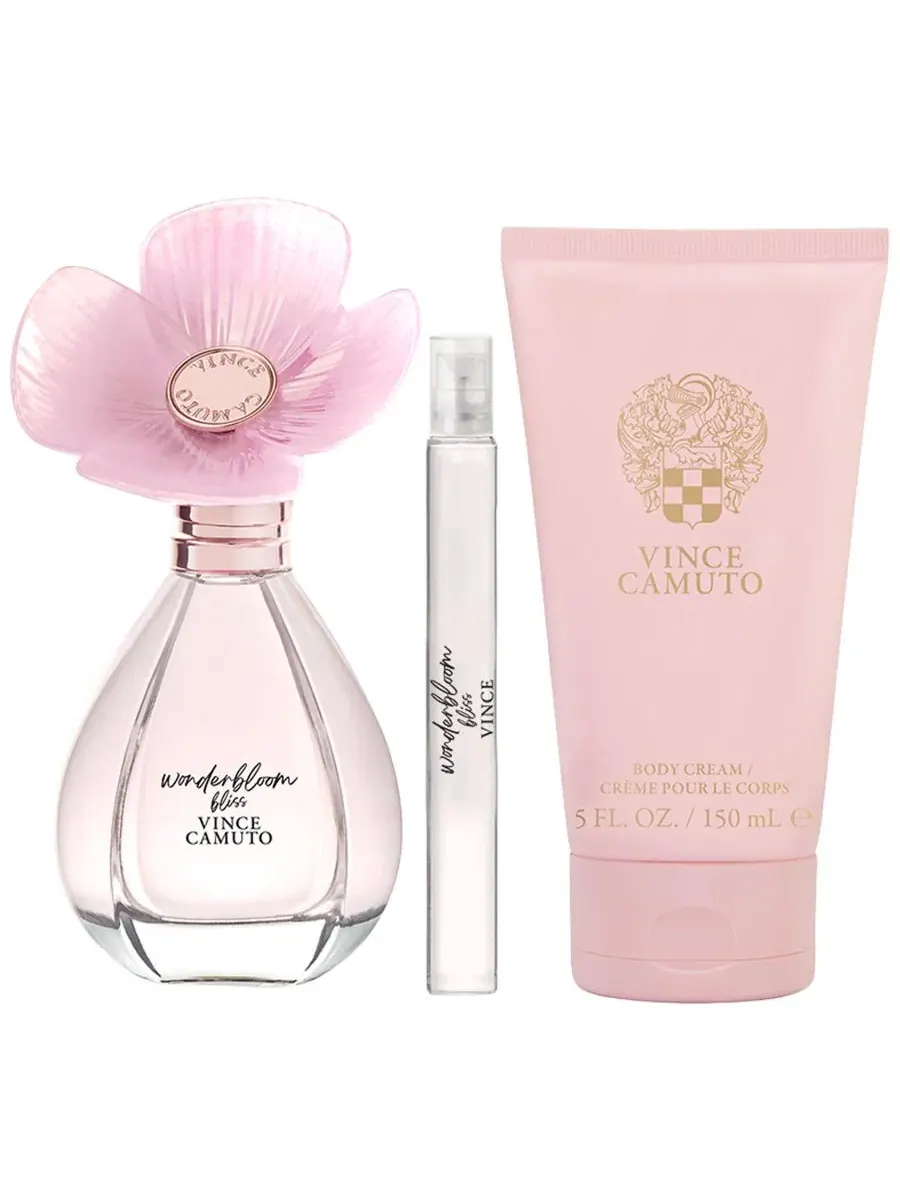 Набор парфюмерии Wonderbloom Bliss Eau de Parfum, 3.4 oz, спрей для путешествий и крем для тела — изображение 2 из 4