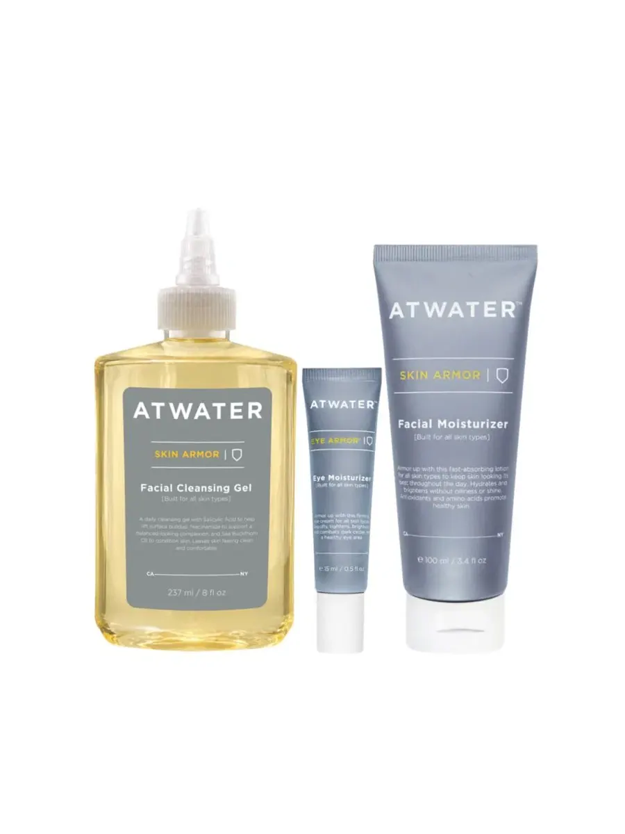 Набор для ухода за кожей Skin Armor Combination Skin Starter Set ATWATER