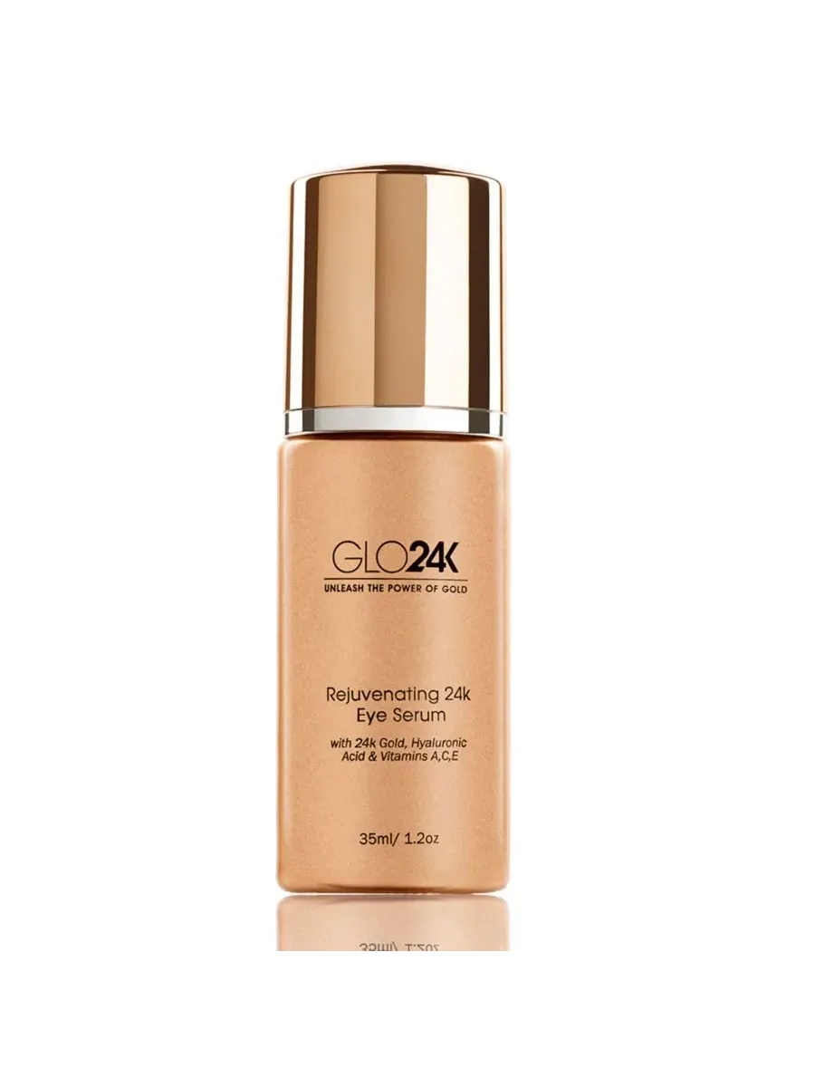 GLO24K Омолаживающая сыворотка для глаз с 24-каратным золотом, 35 г