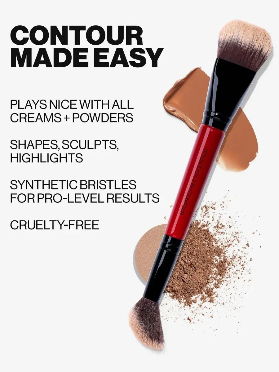 Smashbox 2-в-1 кисть для контурирования — изображение 2 из 4