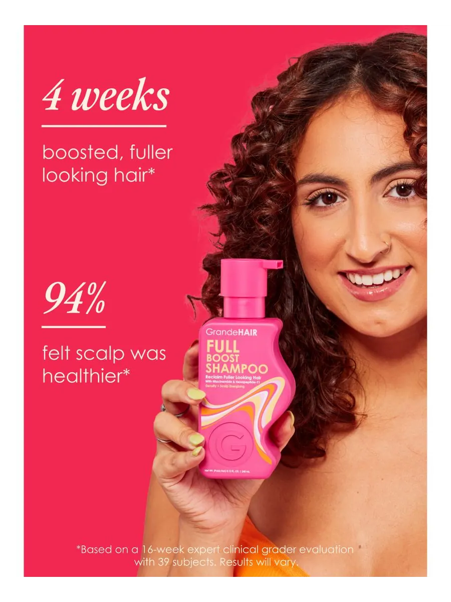 Шампунь GrandeHAIR Full Boost, 8,12 унций Grande Cosmetics — изображение 10 из 10