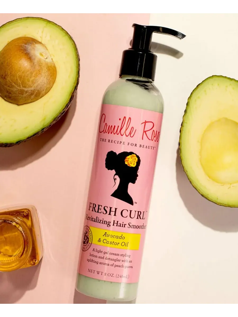Camille Rose Средство для разглаживания и восстановления кудрей Fresh Curl, 227 мл — изображение 2 из 3