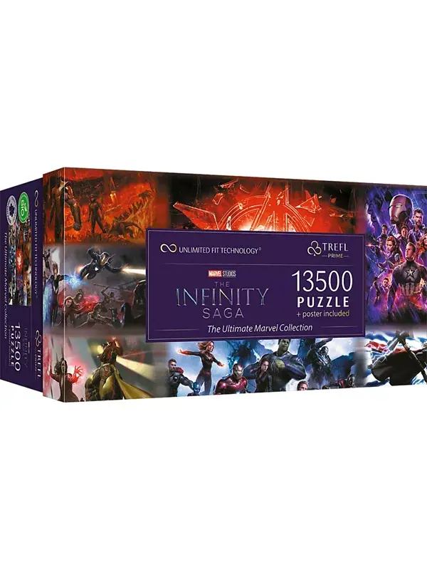 Пазл Prime из 13500 деталей — лучшая коллекция Marvel Trefl