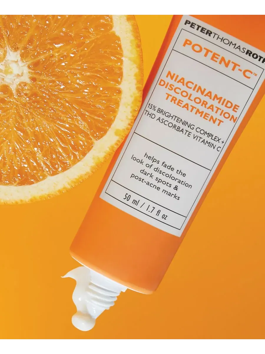 Peter Thomas Roth Средство от пигментации кожи Potent-C с ниацинамидом, 1,7 унции — изображение 3 из 7