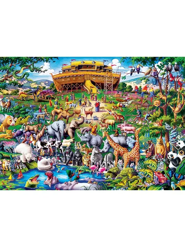 Шедевры Ноева ковчега - пазл из 1000 деталей для взрослых Masterpieces Puzzles — изображение 2 из 3
