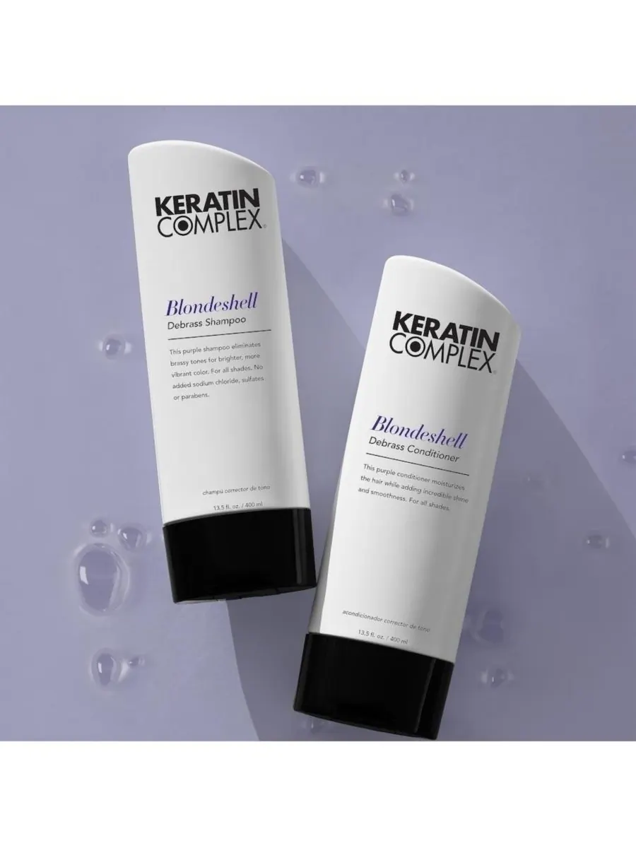 Кондиционер Blondeshell Debrass, 13, 5 унций Keratin Complex — изображение 2 из 6