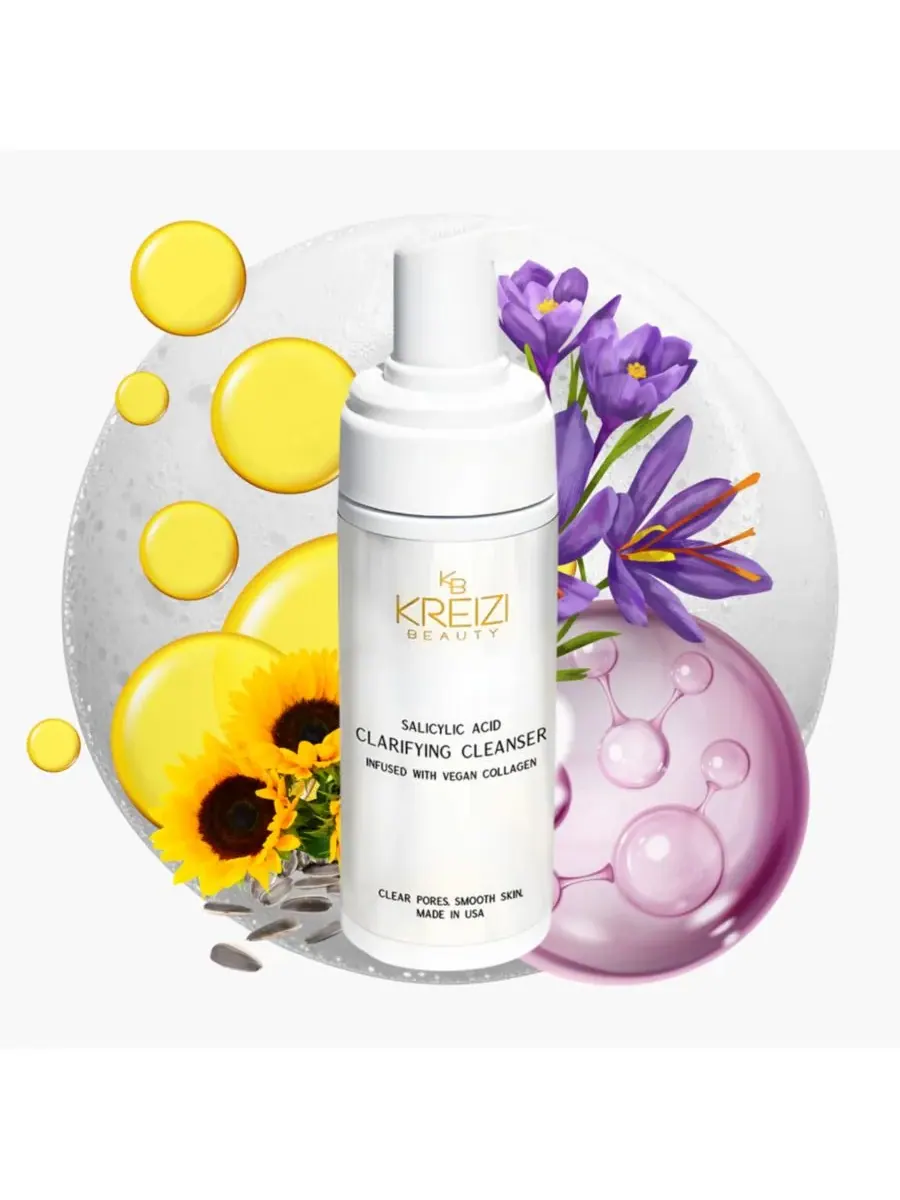 Гель для умывания Kreizi Beauty — Очищающее средство с салициловой кислотой — изображение 2 из 4