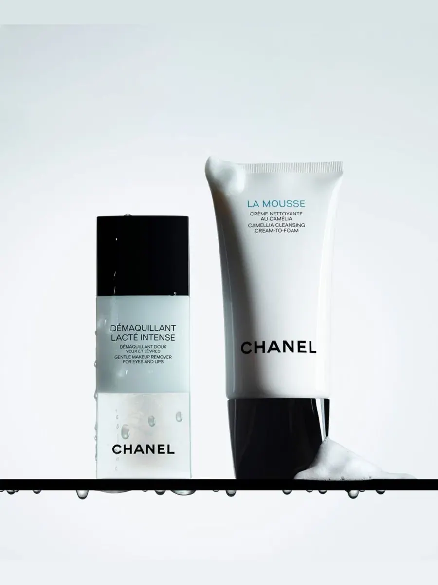 Бифазное средство для снятия макияжа с глаз и губ, 100 мл CHANEL — изображение 4 из 6