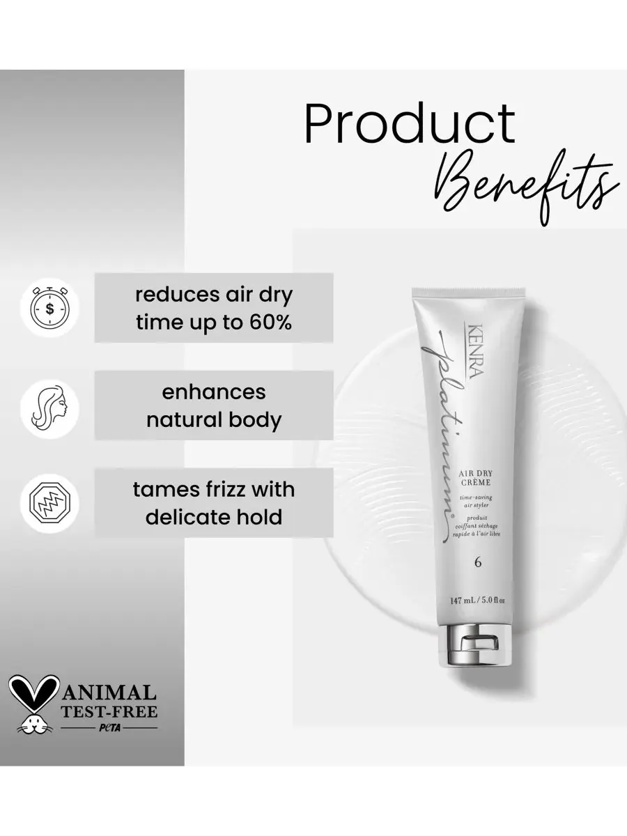 Kenra Professional Крем для сушки на воздухе, 6 шт., 1 унция — изображение 2 из 6