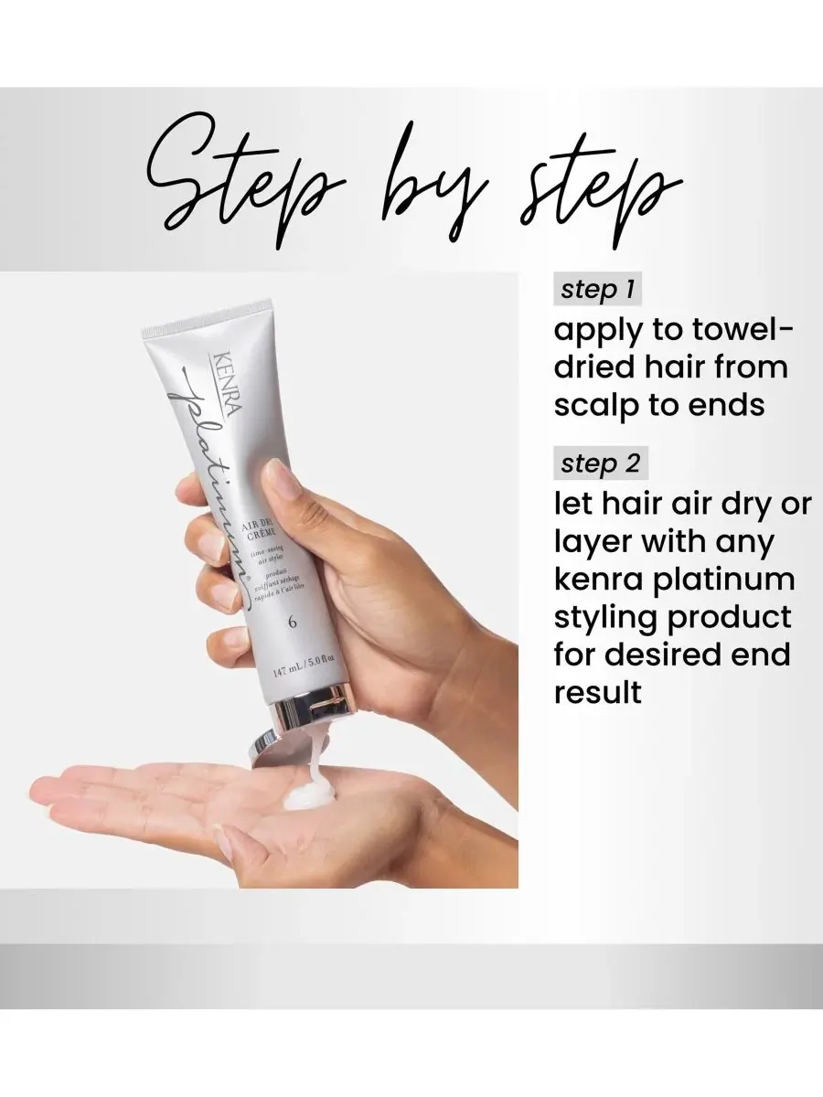Kenra Professional Крем для сушки на воздухе, 6 шт., 1 унция — изображение 5 из 6