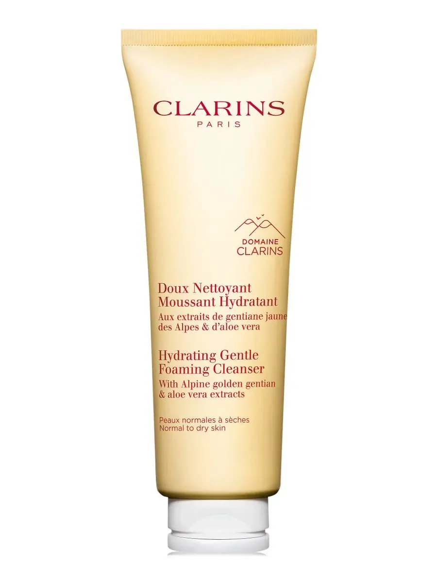 Средство для снятия макияжа Clarins — Увлажняющая нежная пенящаяся очищающая с алоэ вера — изображение 1 из 10