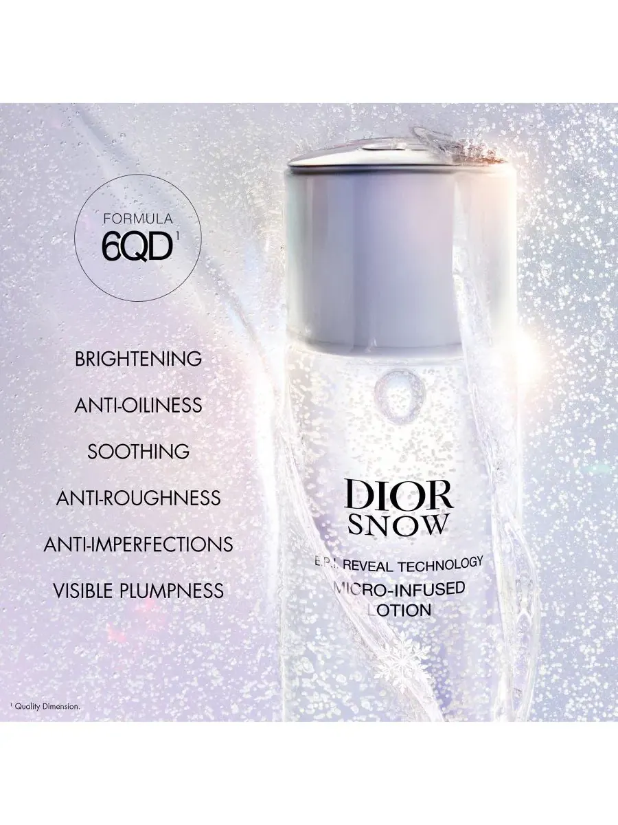 Эссенция Dior — Для лица и шеи Snow с микрофибровыми частицами, 170 мл — изображение 3 из 5