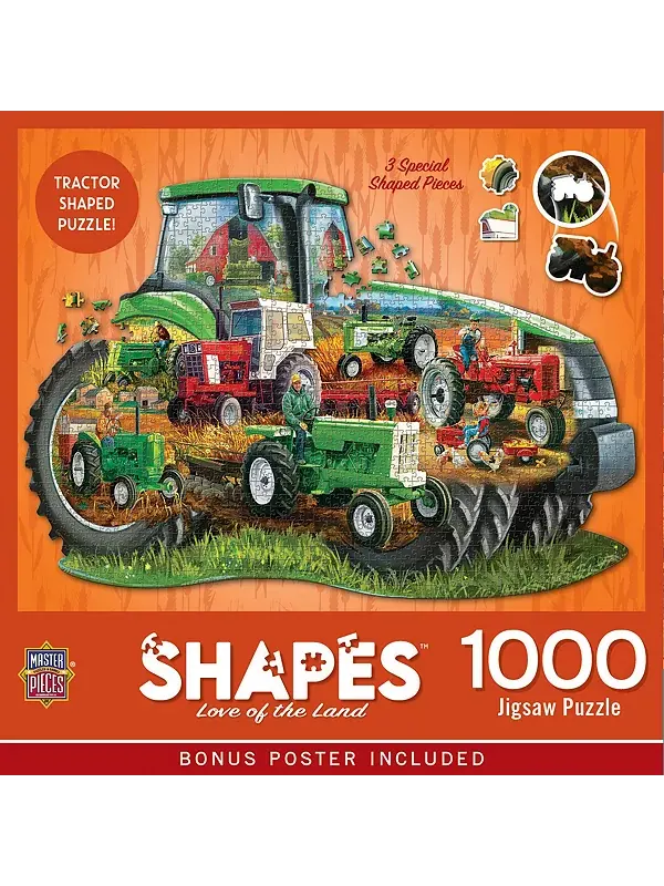 Шедевры контуров любви к земле, пазл из 1000 деталей Masterpieces Puzzles — изображение 1 из 3