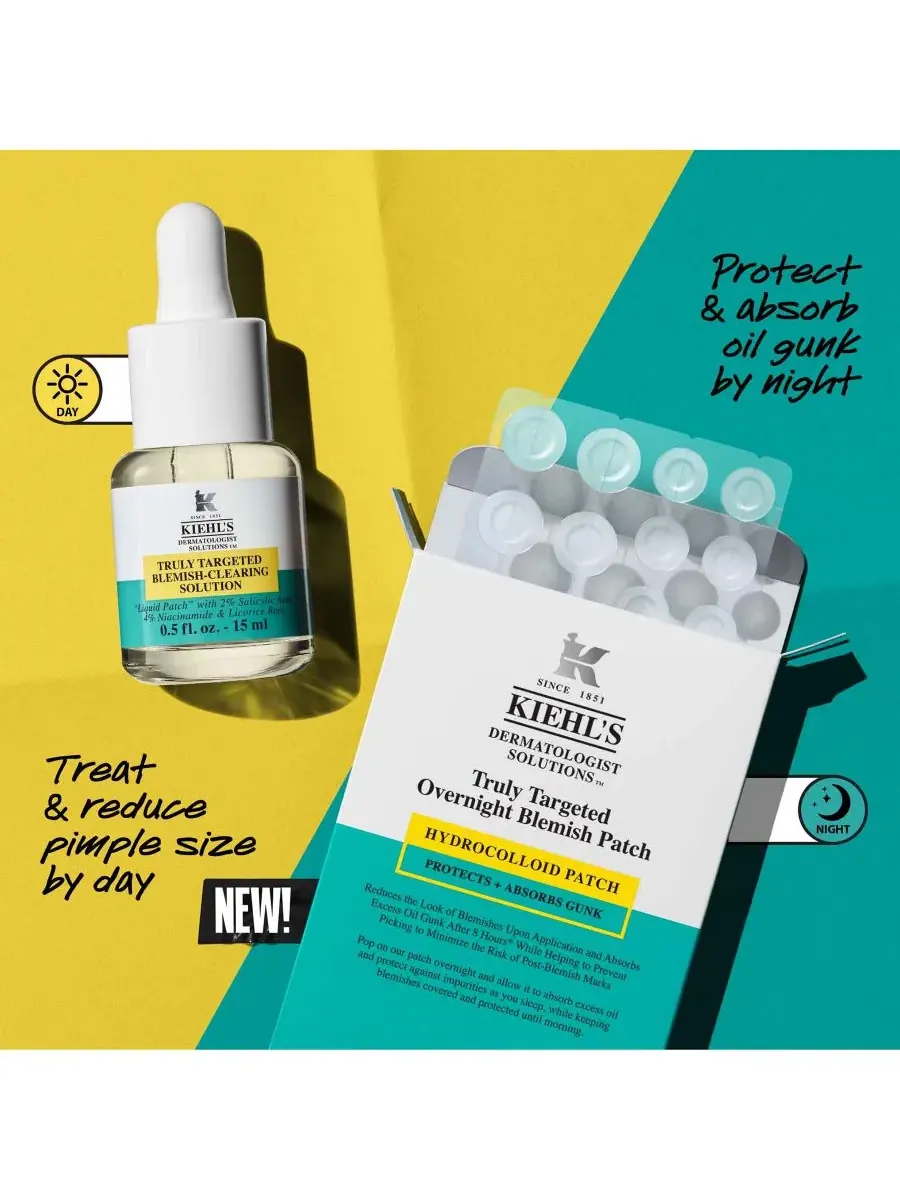 Kiehl's Since 1851 Набор из 22 пластырей от акне — изображение 5 из 8