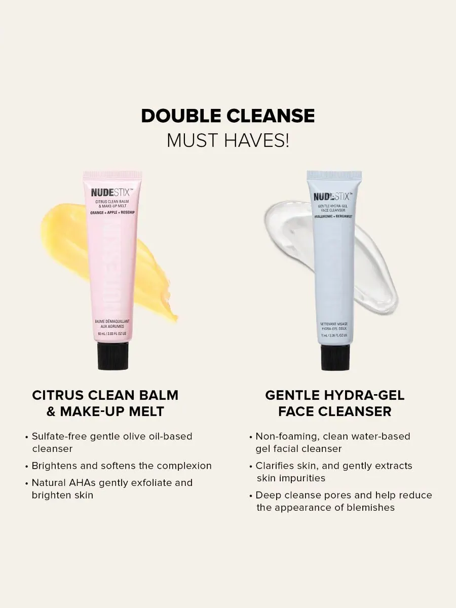 Средство для снятия макияжа Nudestix — Бальзам- для снятия макияжа Nudeskin Citrus Balm & Make-Up — изображение 9 из 10