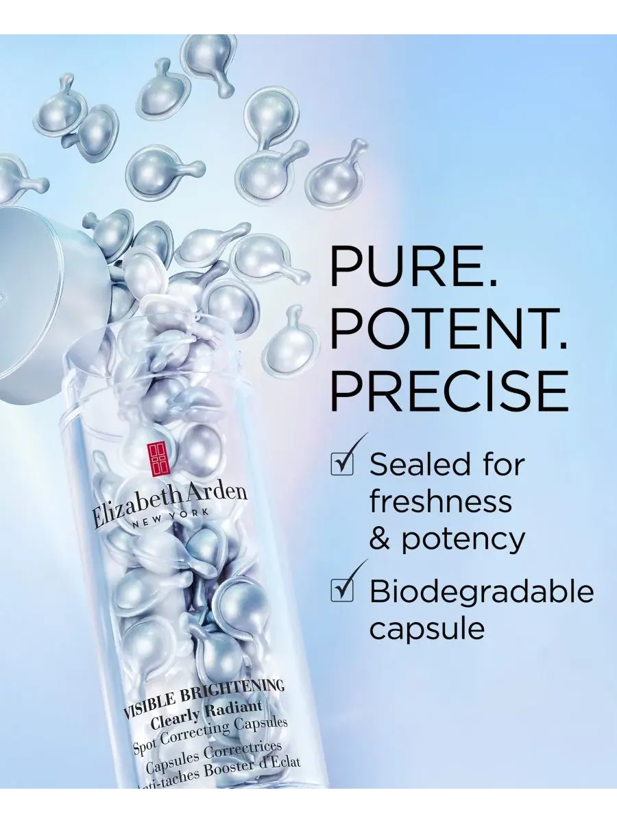 Сыворотка Elizabeth Arden — Осветляющие капсулы для точечного окрашивания и придания сияния коже — изображение 4 из 10