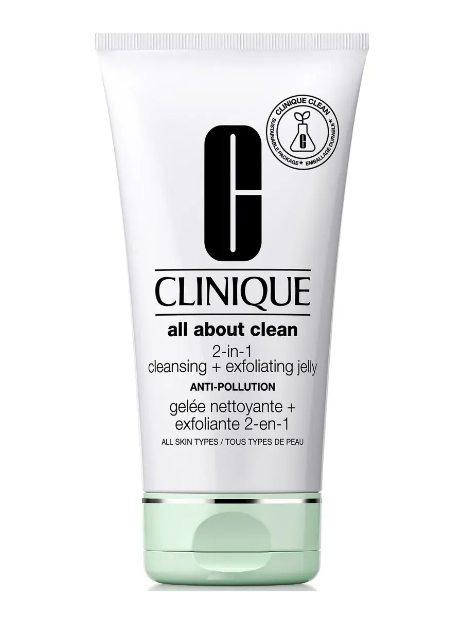 Гель для умывания Clinique — Гель-очиститель для лица All About Clean -в-1 с салициловой кислотой — изображение 1 из 6