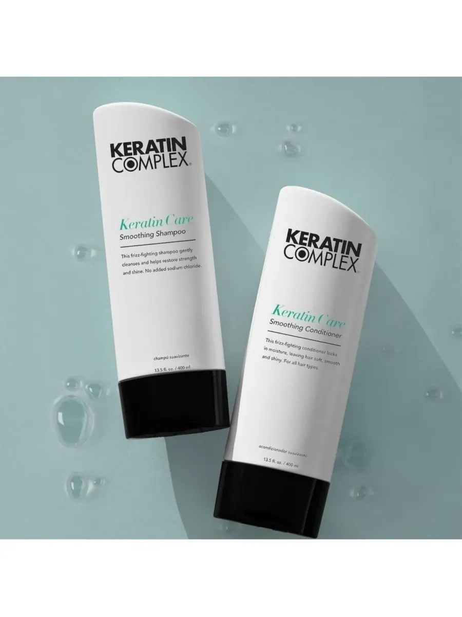Разглаживающий кондиционер Keratin Care, 13, 5 унций Keratin Complex — изображение 2 из 5
