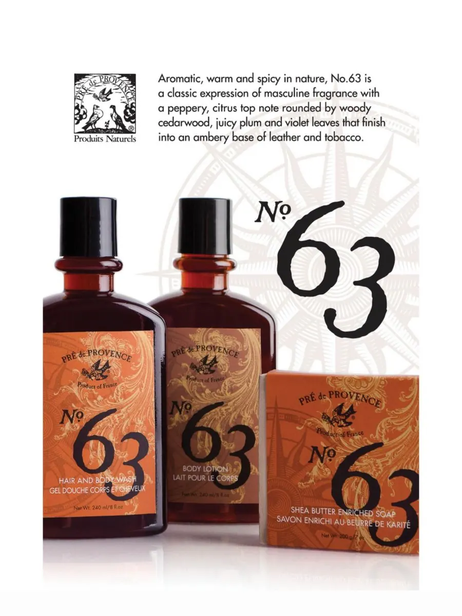 Pre de Provence Men's 63, гель для душа, 240 мл European Soaps — изображение 6 из 9