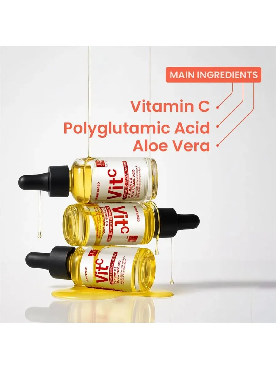 Сыворотка для лица с витамином C и полиглутаминовой кислотой, 30 мл, Advanced Facial Serum Dr — изображение 6 из 6