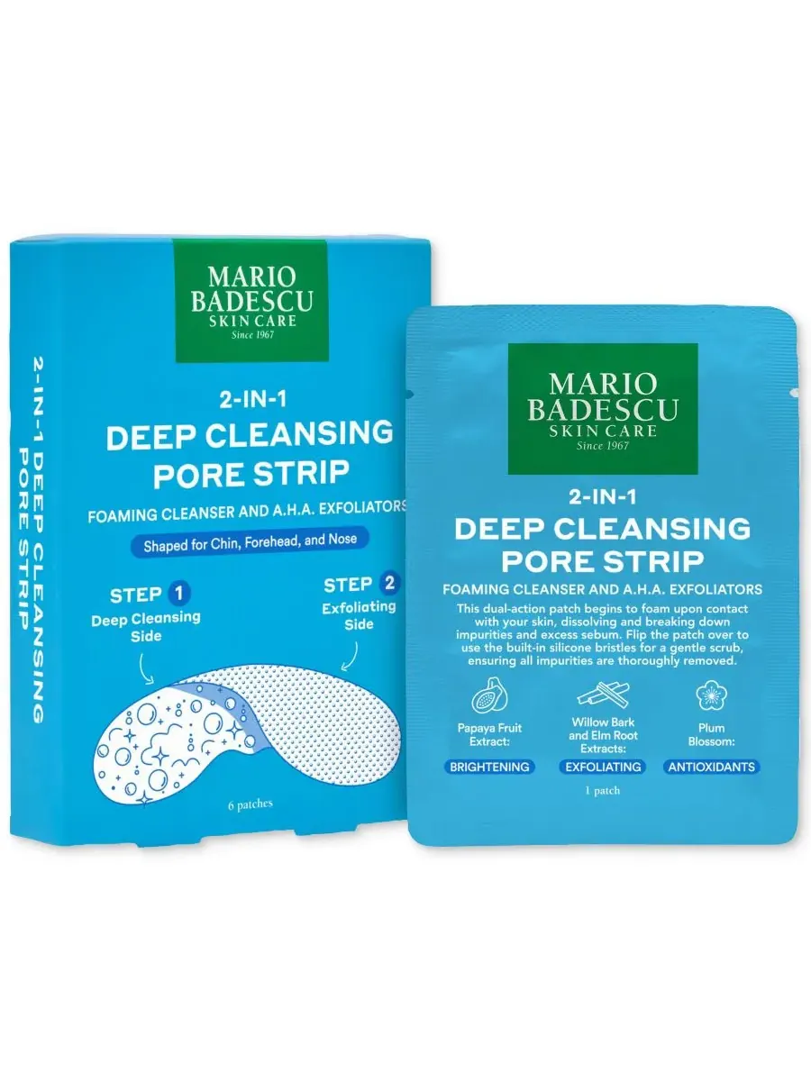 Патчи под глаза Mario Badescu — Очищающие полоски для пор -в — изображение 2 из 7