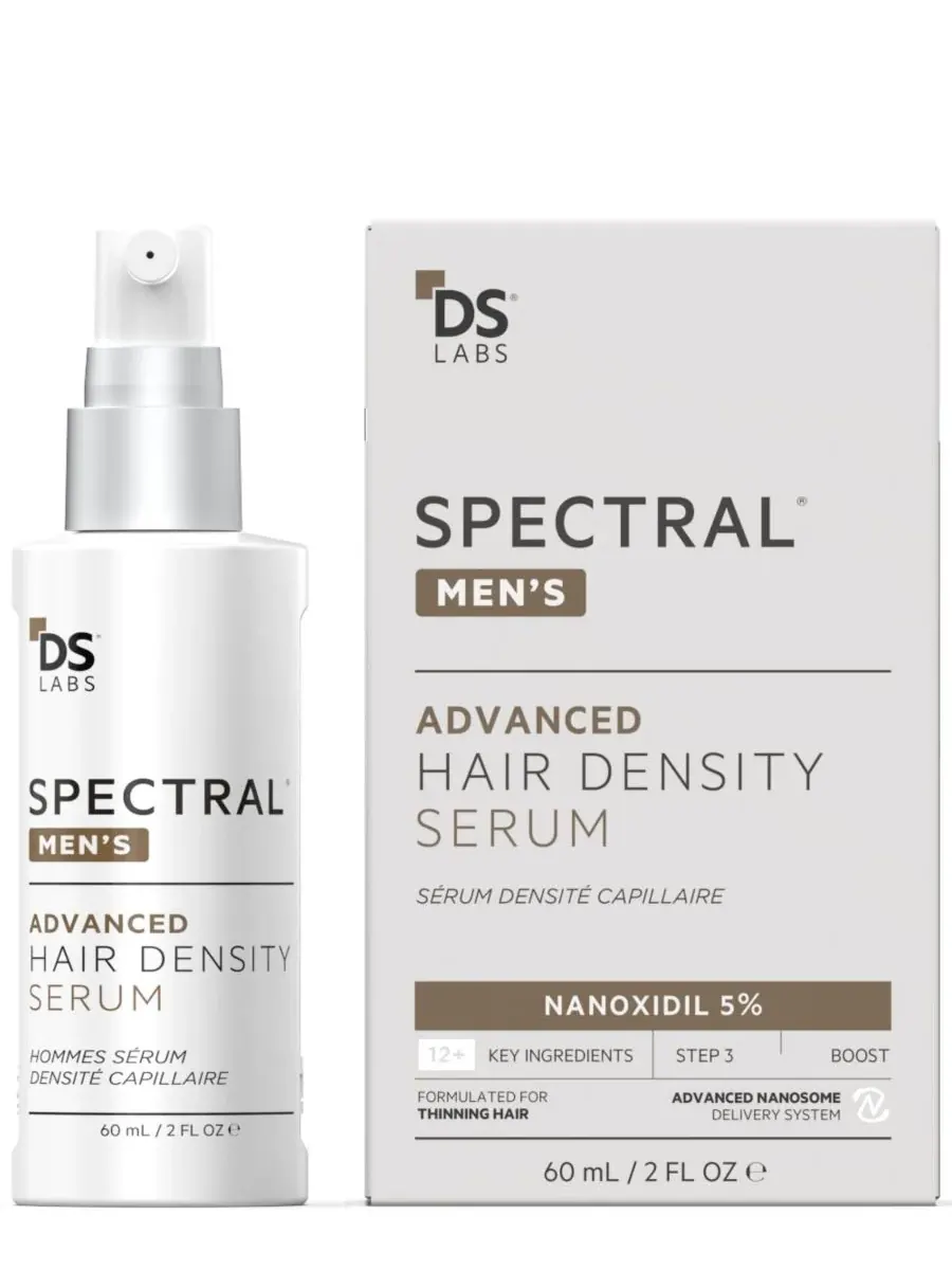DS Laboratories Сыворотка для увеличения густоты волос Spectral.DNC-N с наноксидилом 5%, 60 мл