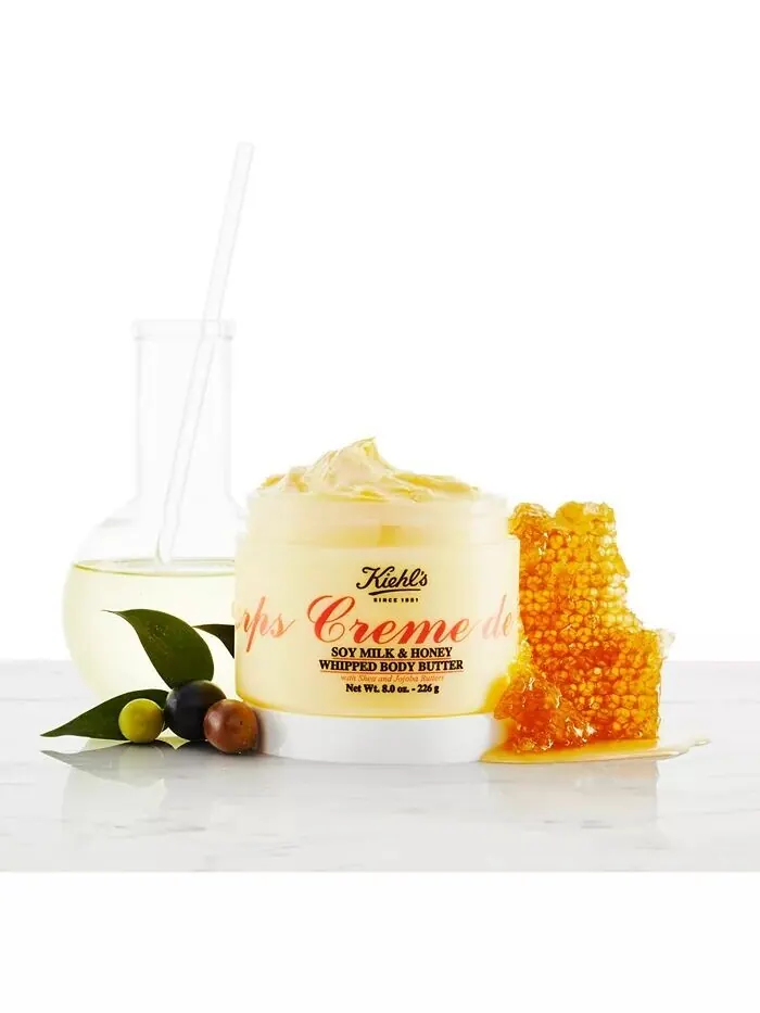 Creme de Corps взбитое масло для тела с соевым молоком и медом, 8 унций Kiehl'S Since 1851 — изображение 3 из 5