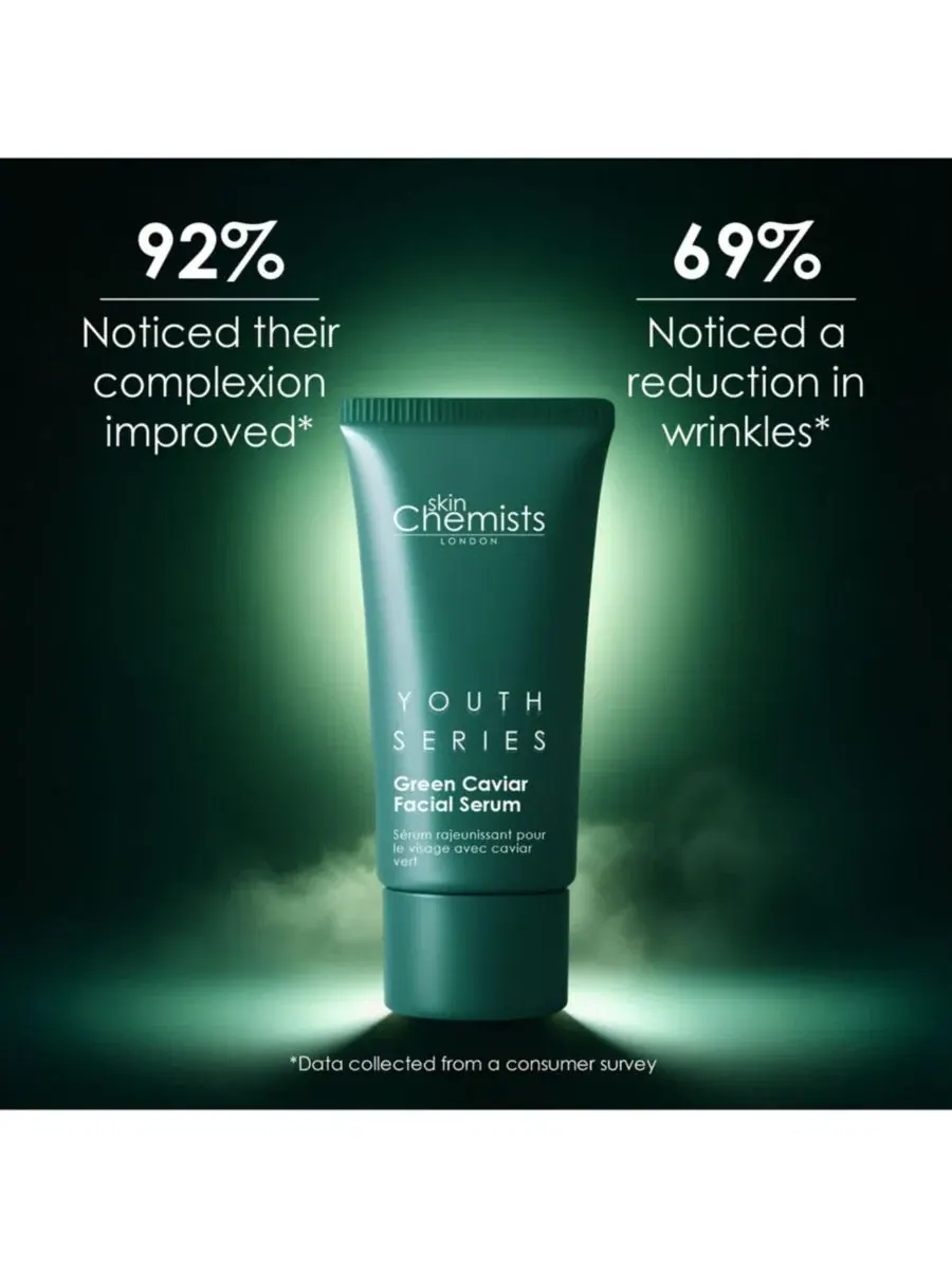Сыворотка Skinchemists — Для лица с икрой, , зеленый, 30 мл — изображение 3 из 5