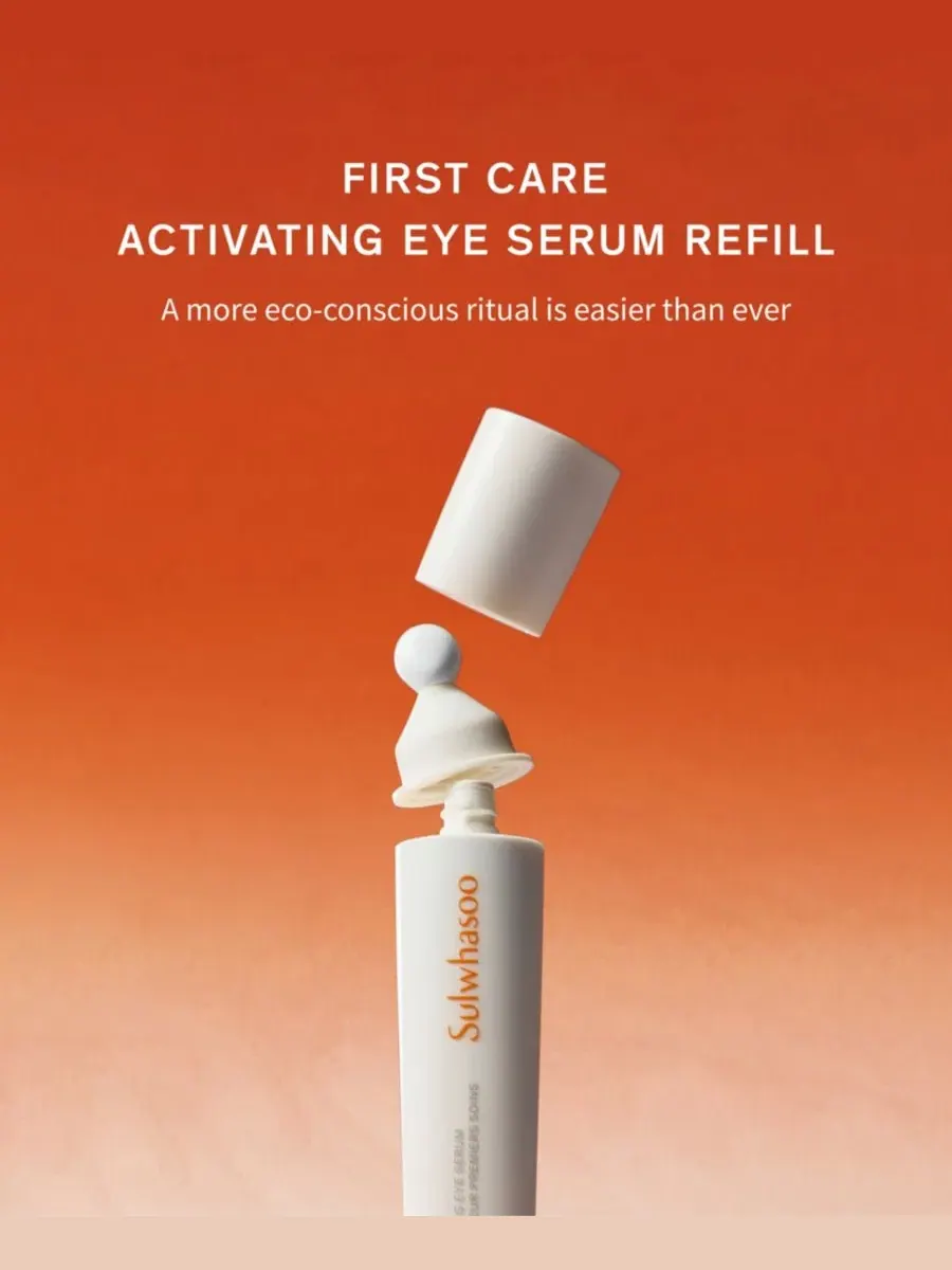 Сыворотка для кожи вокруг глаз с женьшенем Sulwhasoo First Care Activating Eye Serum Refill, 0.67 oz — изображение 3 из 4