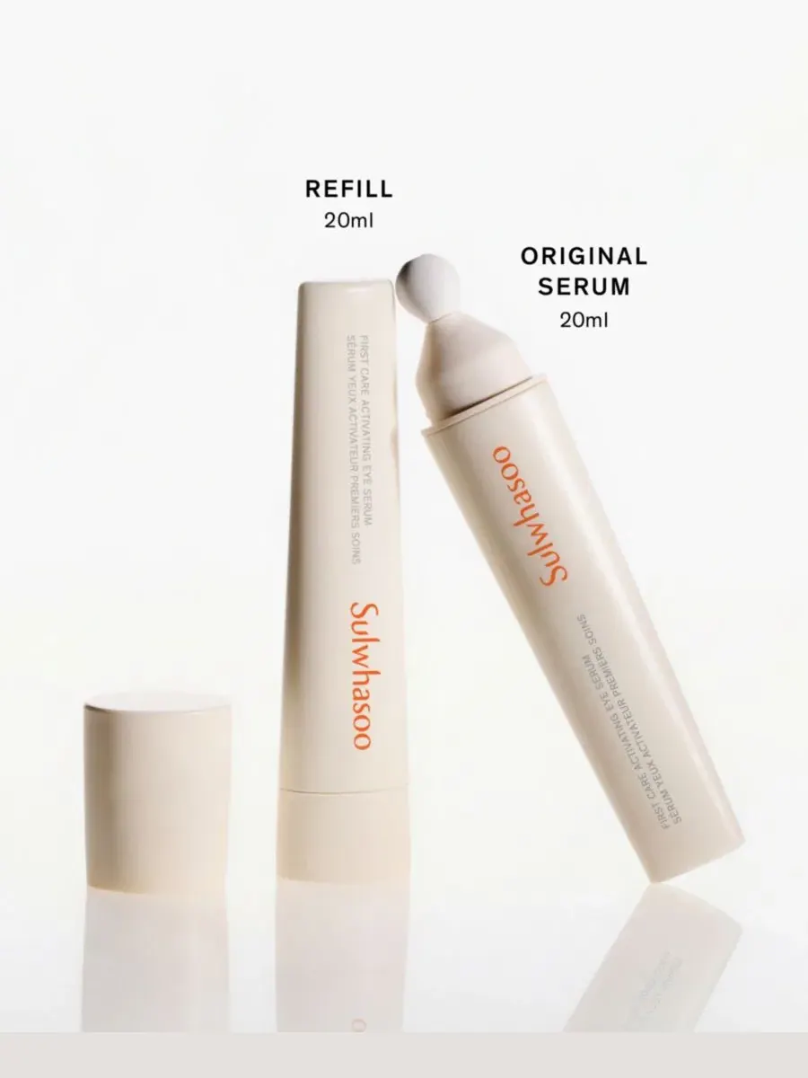 Сыворотка для кожи вокруг глаз с женьшенем Sulwhasoo First Care Activating Eye Serum Refill, 0.67 oz — изображение 4 из 4