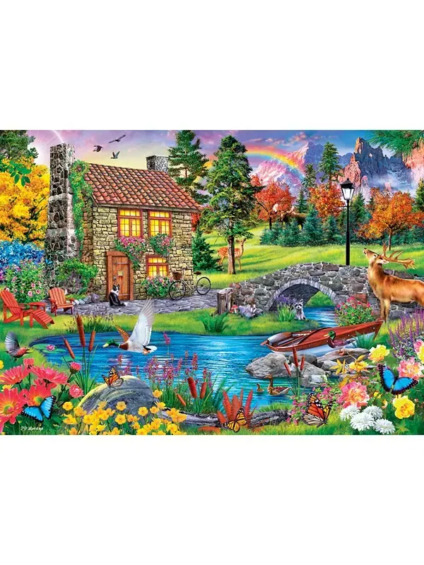 Шедевры отдыха - пазл из 1000 элементов в коттедже Стоуни-Брук Masterpieces Puzzles — изображение 2 из 3
