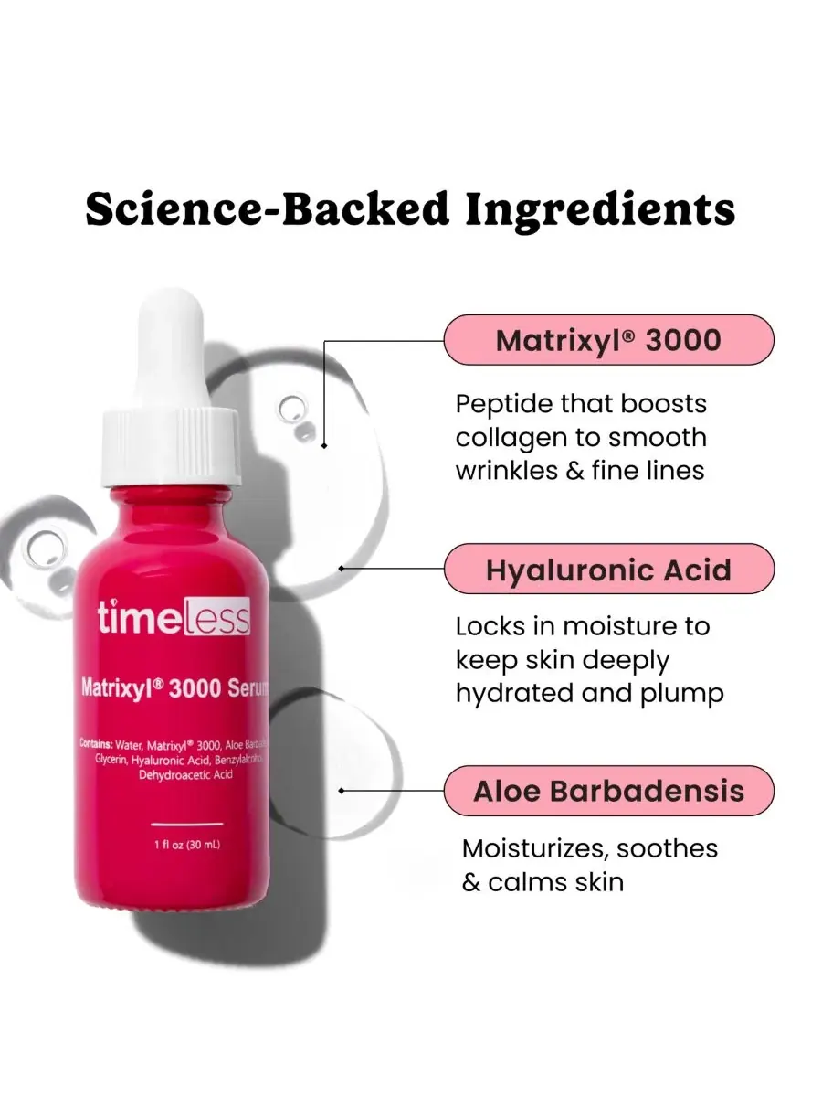 Сыворотка Timeless Skin Care — С пептидным комплексом Matrixyl — изображение 2 из 7
