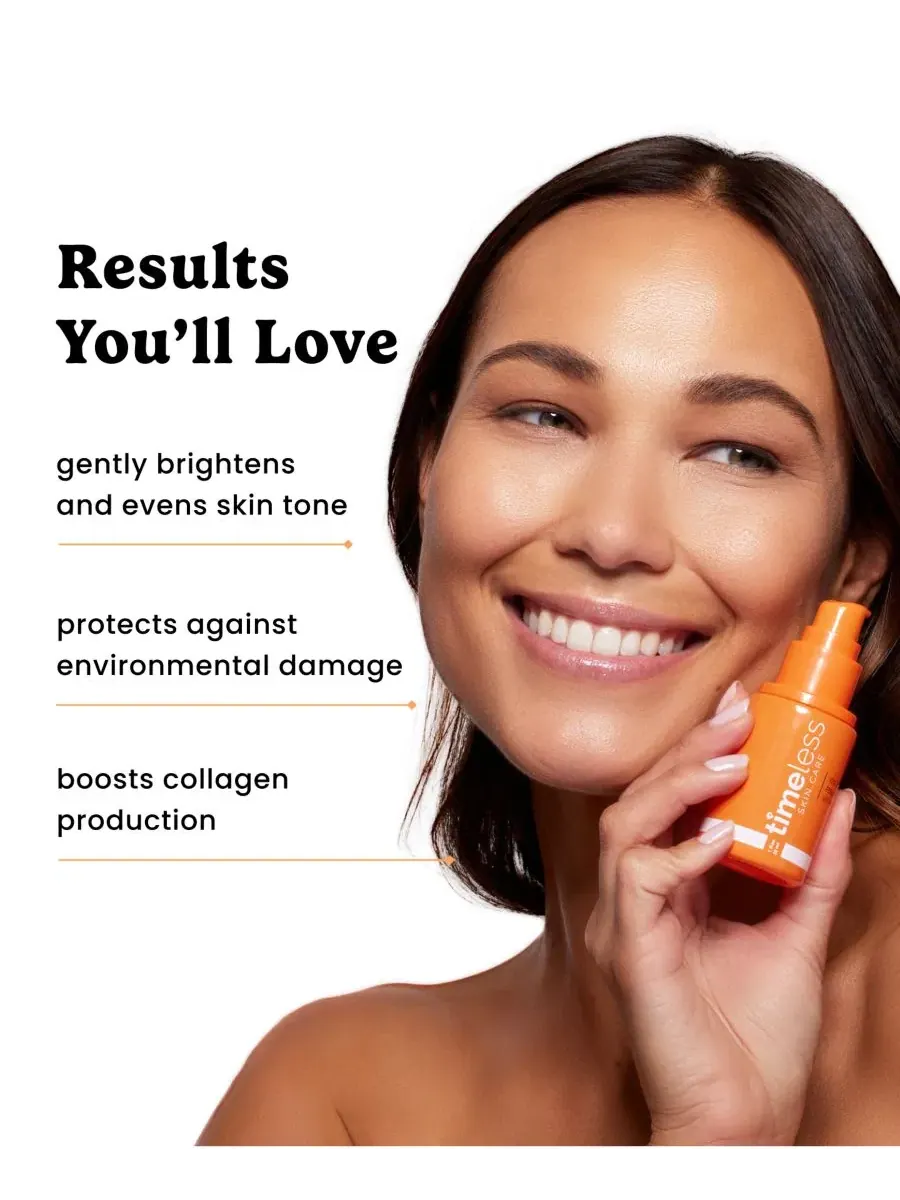 Сыворотка Timeless Skin Care — С % витамином C + E и феруловой кислотой — изображение 6 из 6