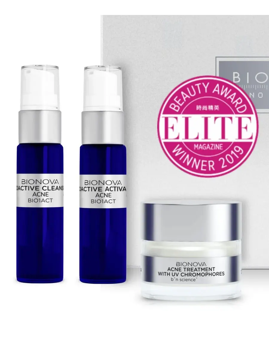 Bionova Коллекция средств от прыщей Acne Discovery с УФ-хромофорами — изображение 1 из 8