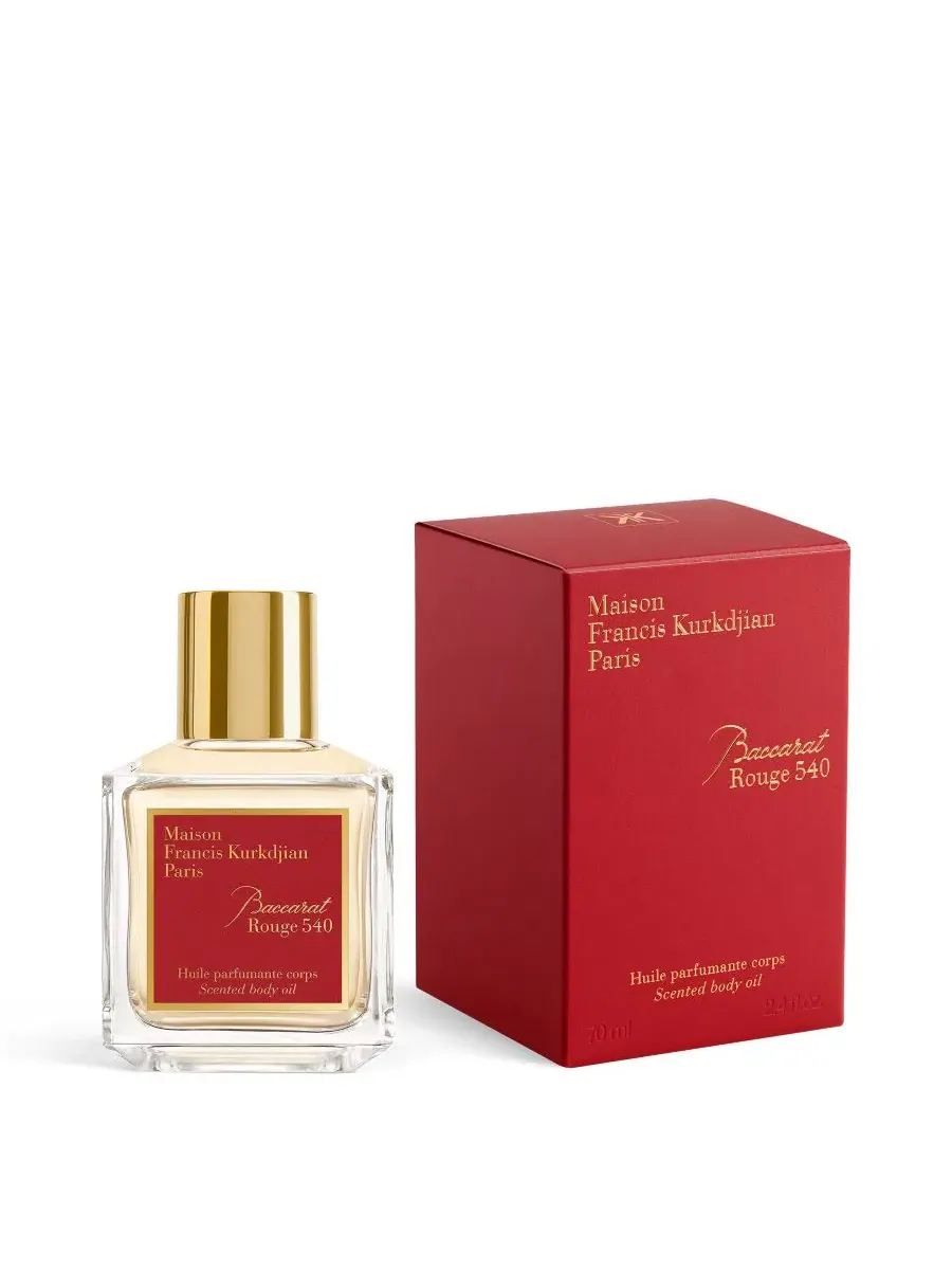 Масло для тела парфюмированное Baccarat Rouge 540, 70 мл Maison Francis Kurkdjian — изображение 2 из 5