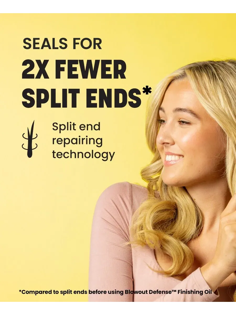 Drybar Быстровосстанавливающее и финишное масло Blowout Defense, 2 унции — изображение 5 из 10